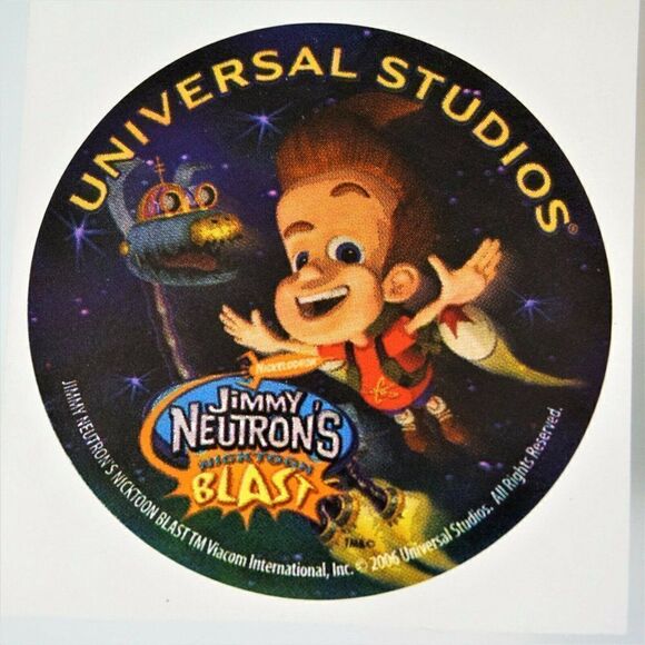 2006 Universal Studios Stickers Shrek Dr Seuss Super Hero Jimmy Neutrons Plus 2 - Picture 6 of 8